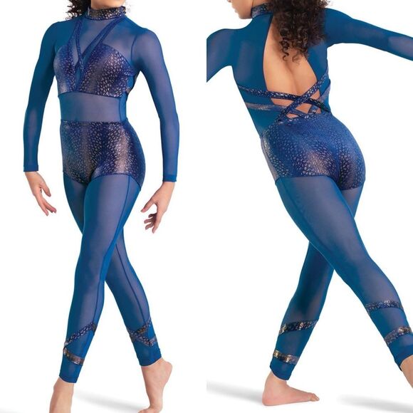 Revolution Tenth House Dance unitard solo costume PARALLAX TH22037 MA adult - Picture 1 of 12